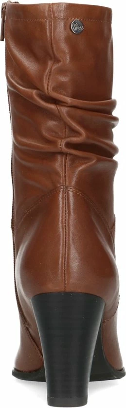 No Stress - Dames - Cognac Laarzen Met Hak - Maat 40 5 No Stress - Dames - Cognac Laarzen Met Hak - Maat 40 - Afbeelding 5