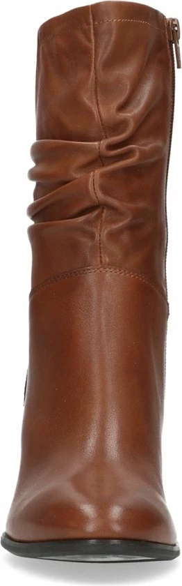 No Stress - Dames - Cognac Laarzen Met Hak - Maat 40 3 No Stress - Dames - Cognac Laarzen Met Hak - Maat 40 - Afbeelding 3