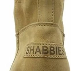 Shabbies Amsterdam Leather Enkellaars Dames SWO01.250044.042444 Camel 41 EU