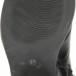 Nelson Dames Lage Cowboylaars - Zwart - Maat 37 -dames-schoenen Verkoop 290x840