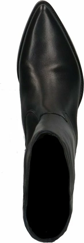 Manfield - Dames - Zwarte Leren Cowboy Laarzen - Maat 39 4 Manfield - Dames - Zwarte Leren Cowboy Laarzen - Maat 39 - Afbeelding 4