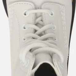 Dr. Martens 1460 PASCAL OPTICAL WHITE VIRA - Volwassenen VeterlaarzenHalf-hoge Schoenen - Kleur: Wit/beige - Maat: 40 -dames-schoenen Verkoop 298x840 1