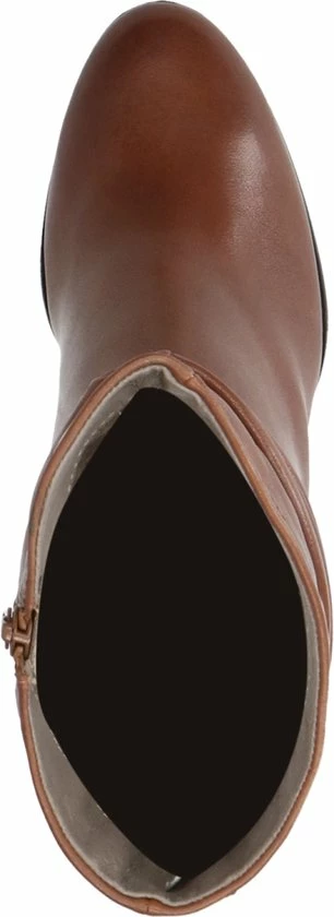 No Stress - Dames - Cognac Laarzen Met Hak - Maat 40 6 No Stress - Dames - Cognac Laarzen Met Hak - Maat 40 - Afbeelding 6