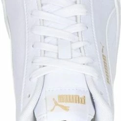 PUMA Shuffle Unisex Sneakers - White/TeamGold - Maat 42 -dames-schoenen Verkoop 307x840 3
