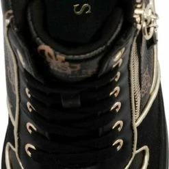 Guess Nangy Dames Sneakers - Brown/Black - Maat 37 -dames-schoenen Verkoop 310x840 9