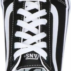 Vans Ward Platform Canvas Dames Sneakers - Black/White - Maat 42 -dames-schoenen Verkoop 311x840 5