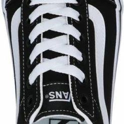 Vans Ward Platform Canvas Dames Sneakers - Black/White - Maat 42 -dames-schoenen Verkoop 313x840 3