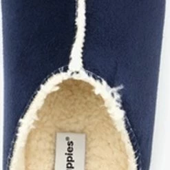 Hush Puppies Dames Pantoffels - Blauw - Maat 38 - Sloffen - Uitneembare Zool -dames-schoenen Verkoop 315x840 1
