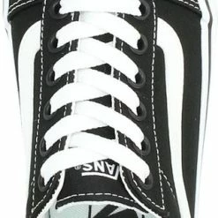 Vans Ward Platform Canvas Dames Sneakers - Black/White - Maat 42 -dames-schoenen Verkoop 319x840