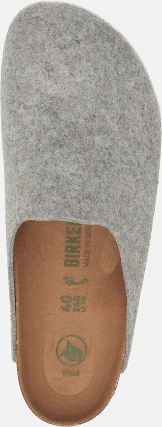 Birkenstock Amsterdam Light Gray Narrow VEG Felt Wooly Home Unisex Pantoffels - Lichtgrijs - Maat 41 13 Birkenstock Amsterdam Light Gray Narrow VEG Felt Wooly Home Unisex Pantoffels - Lichtgrijs - Maat 41 - Afbeelding 13