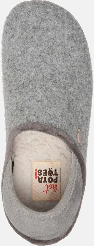 Hot Potatoes Furry Sloffen Met Hielsluiting - Grijs - Maat 39 6 Hot Potatoes Furry Sloffen Met Hielsluiting - Grijs - Maat 39 - Afbeelding 6