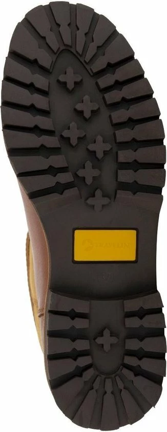 Travelin' Konstanz Dames - Leren Outdoorlaarzen - Waterdicht En Ademend - Laars - Cognac Leer - Maat 37 6 Travelin' Konstanz Dames - Leren Outdoorlaarzen - Waterdicht En Ademend - Laars - Cognac Leer - Maat 37 - Afbeelding 6