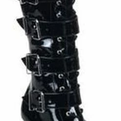 Pleaser Kniehoge Laarzen -41 Shoes- ELECTRA-2042 US 11 Zwart