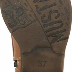 Mustang Veterlaarsjes Cognac-40 -dames-schoenen Verkoop 329x840 8