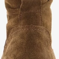 Hush Puppies Gevoerde Suede Dames Enkellaarsjes - Bruin - Maat 39 - Echt Leer -dames-schoenen Verkoop 347x840 3
