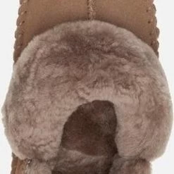 Warmbat Barrine Suede Dames Pantoffels - Mud - Maat 39 -dames-schoenen Verkoop 400x840 1