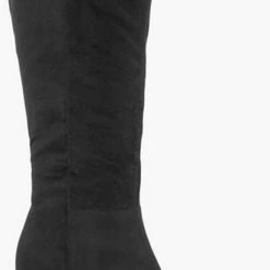 Graceland Zwarte Lange Laars Hoge Hak - Maat 42 -dames-schoenen Verkoop 410x840 1