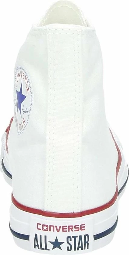 Converse Chuck Taylor All Star Sneakers Hoog Unisex - Optical White - Maat 41 9 Converse Chuck Taylor All Star Sneakers Hoog Unisex - Optical White - Maat 41 - Afbeelding 9