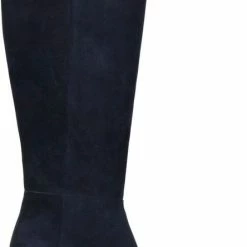 Manfield - Dames - Donkerblauwe Suède Hoge Laarzen Met Hak - Maat 39 10 Manfield - Dames - Donkerblauwe Suède Hoge Laarzen Met Hak - Maat 39 -dames-schoenen Verkoop 444x840 2