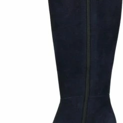 Manfield - Dames - Donkerblauwe Suède Hoge Laarzen Met Hak - Maat 39 11 Manfield - Dames - Donkerblauwe Suède Hoge Laarzen Met Hak - Maat 39 -dames-schoenen Verkoop 453x840 1