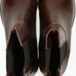 VanDalen Van Dalen - Hoge Chelsea Laars Leer - Brown - 38 -dames-schoenen Verkoop 470x840 2