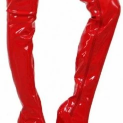 Soisbelle Overknee Boot SB303 Rood Imitatielakleer Maat 40
