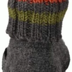 Haflinger Paul Antraciet Pantoffels Uniseks -dames-schoenen Verkoop 491x840 1