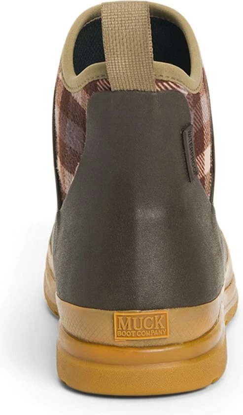 Muck Boot - Muck Originals Pull On Ankle - Brown/Plaid - Dames - 38 7 Muck Boot - Muck Originals Pull On Ankle - Brown/Plaid - Dames - 38 - Afbeelding 7