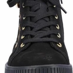 Zwarte Rieker Veterschoenen -dames-schoenen Verkoop 516x840