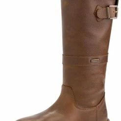 Travelin' Alaska Dames Outdoor Laarzen - Vibram Zool - Waterdicht - Gevoerd - Cognac Bruin Leer - Maat 37 -dames-schoenen Verkoop 527x840