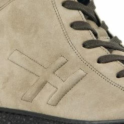 Hartjes Vrouwen Suède Hoge Sneakers / Damesschoenen 172.1422 - Beige - Maat 38 -dames-schoenen Verkoop 534x840 3