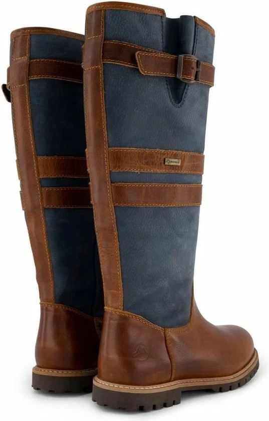 Travelin' Norway - Dames Wolgevoerde Outdoorlaars - Waterdicht En Ademend - Wandellaarzen - Blauw Leer - Maat 41 5 Travelin' Norway - Dames Wolgevoerde Outdoorlaars - Waterdicht En Ademend - Wandellaarzen - Blauw Leer - Maat 41 - Afbeelding 5