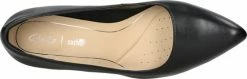 Clarks Laina Rae Dames Pumps - Black Leather - Maat 38 -dames-schoenen Verkoop 550x177 1