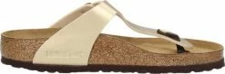 Birkenstock - Dames Sandalen Gizeh BS Gold (regular) - Goud - Maat 40 -dames-schoenen Verkoop 550x182