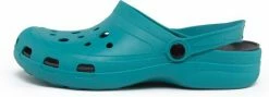 Crocs Classic Type Slipper, Pantoffel, Dames-Heren-Kinderen Slipper, Antibacterieel Slipper, Pnatomical, Aquamarine-Maat 35-36, Buckhead Copacabana