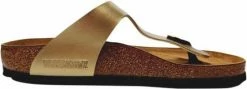 Birkenstock - Dames Sandalen Gizeh BS Gold (regular) - Goud - Maat 40 -dames-schoenen Verkoop 550x199 3