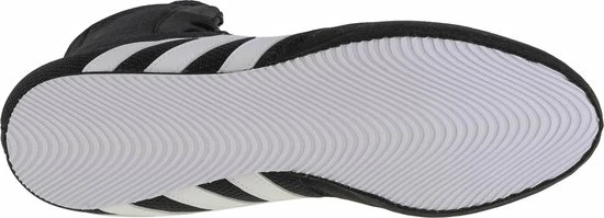 Adidas Boksschoenen Box Hog 2.0 - Extra Lange Tong - Zwart/Wit - 41 1/3 7 Adidas Boksschoenen Box Hog 2.0 - Extra Lange Tong - Zwart/Wit - 41 1/3 - Afbeelding 7