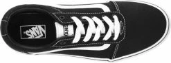 Vans Ward Platform Canvas Dames Sneakers - Black/White - Maat 42 -dames-schoenen Verkoop 550x204 2