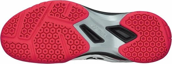Yonex SHB-65X Badmintonschoen - Wit/rood - Maat 43 2 Yonex SHB-65X Badmintonschoen - Wit/rood - Maat 43 - Afbeelding 2