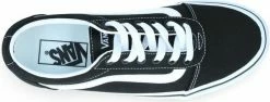 Vans Ward Platform Canvas Dames Sneakers - Black/White - Maat 42 -dames-schoenen Verkoop 550x210 6