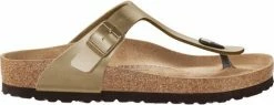 Birkenstock - Dames Sandalen Gizeh BS Gold (regular) - Goud - Maat 40 -dames-schoenen Verkoop 550x211 1