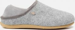 Hot Potatoes Furry Sloffen Met Hielsluiting - Grijs - Maat 39