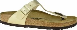 Birkenstock - Dames Sandalen Gizeh BS Gold (regular) - Goud - Maat 40 -dames-schoenen Verkoop 550x220 1