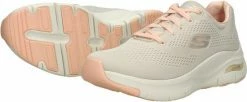 Skechers Arch Fit - Big Appeal Dames Sneakers - Natural/Coral - Maat 37 -dames-schoenen Verkoop 550x227
