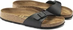 Birkenstock Madrid Dames Slippers Small Fit - Black - Maat 42 -dames-schoenen Verkoop 550x230 17