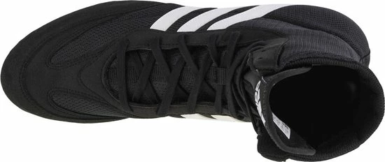 Adidas Boksschoenen Box Hog 2.0 - Extra Lange Tong - Zwart/Wit - 41 1/3 6 Adidas Boksschoenen Box Hog 2.0 - Extra Lange Tong - Zwart/Wit - 41 1/3 - Afbeelding 6