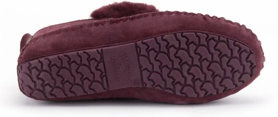 Warmbat Barrine Dames Sloffen - Port - Maat 39 2 Warmbat Barrine Dames Sloffen - Port - Maat 39 - Afbeelding 2