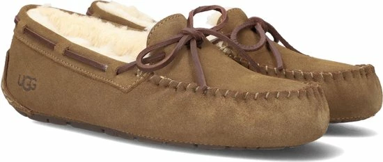 UGG Pantoffels Dames Sloffen / Instappers - Wol - Harde Zool - Dichte Hiel - 1107949 - Cognac - Maat 36 16 UGG Pantoffels Dames Sloffen / Instappers - Wol - Harde Zool - Dichte Hiel - 1107949 - Cognac - Maat 36 - Afbeelding 16