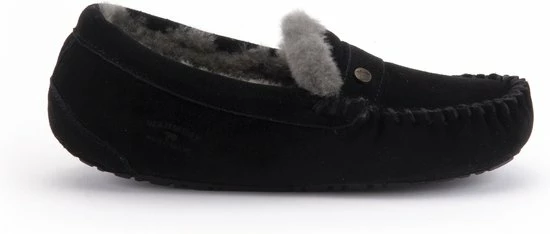 Warmbat Sloffen - Maat 37 - Vrouwen - Zwart/grijs 1 Warmbat Sloffen - Maat 37 - Vrouwen - Zwart/grijs