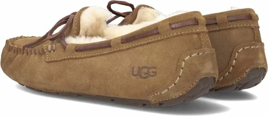 UGG Pantoffels Dames Sloffen / Instappers - Wol - Harde Zool - Dichte Hiel - 1107949 - Cognac - Maat 36 15 UGG Pantoffels Dames Sloffen / Instappers - Wol - Harde Zool - Dichte Hiel - 1107949 - Cognac - Maat 36 - Afbeelding 15
